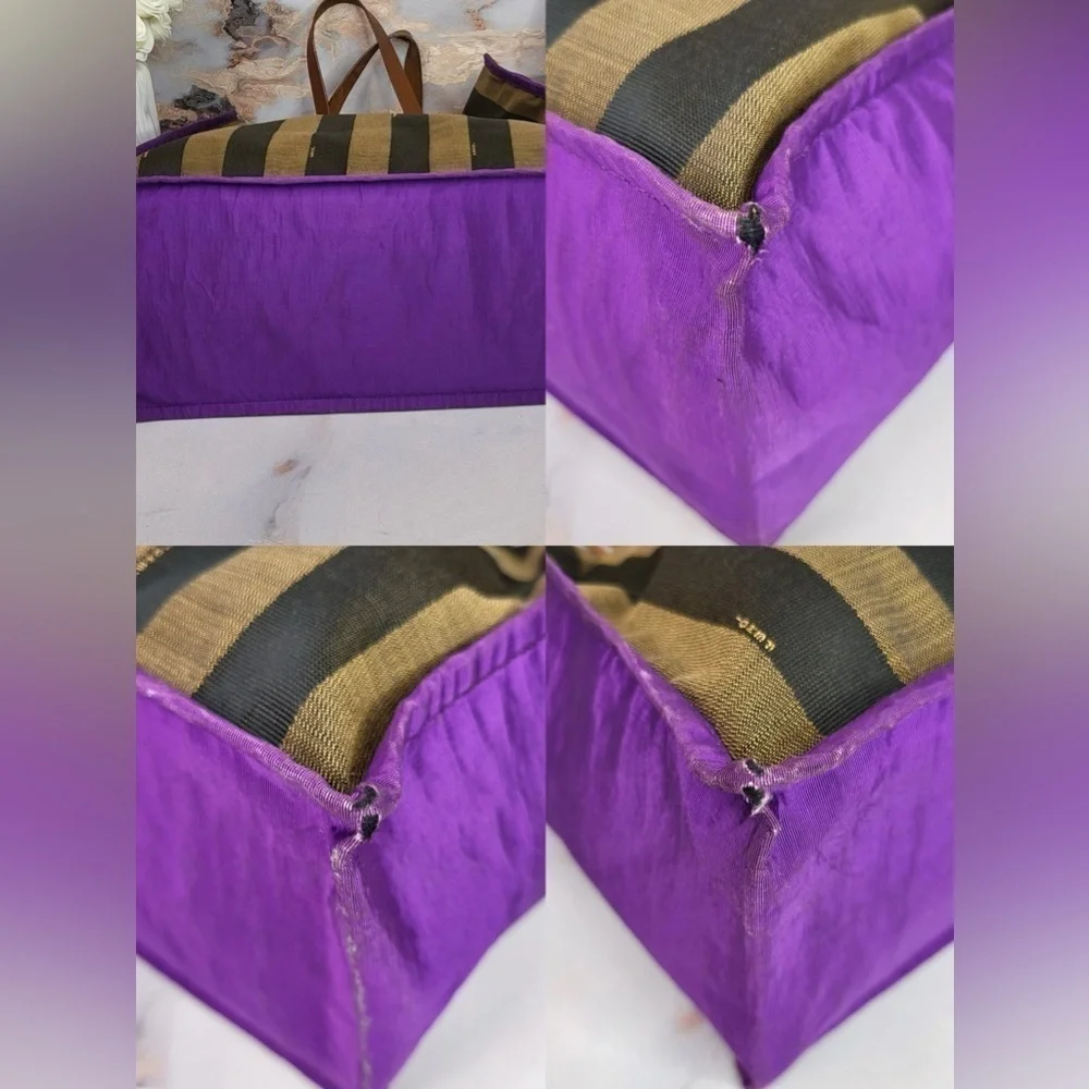 Fendi PEQUIN SHOPPING TOTE BAG - Picture 3 of 17